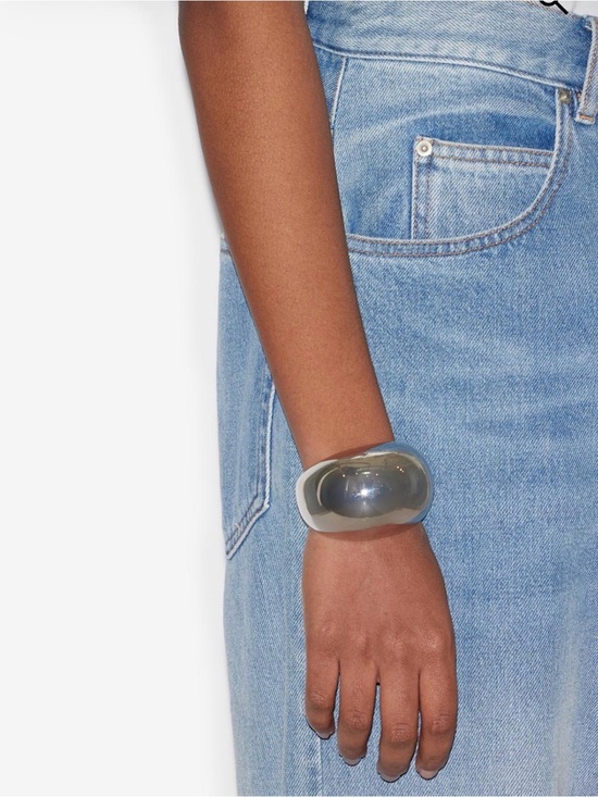 Isabel Marant Jewelry - Isabel Marant AWA convex silver cuff